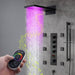 Naples 9"x22" LED Digital Music Shower System By Cascada Showers - Features