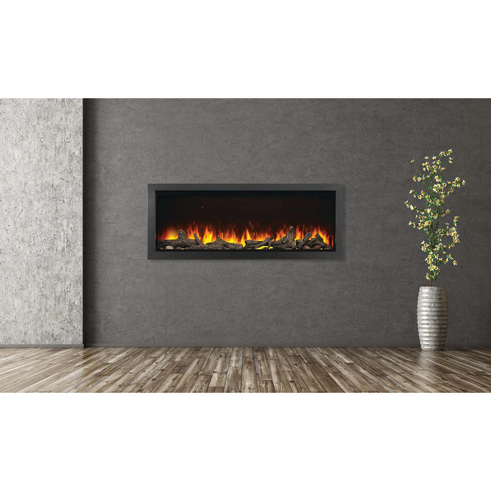 Napoleon Astound 96" Built-In Linear Electric Fireplace | NEFB96AB - View 9