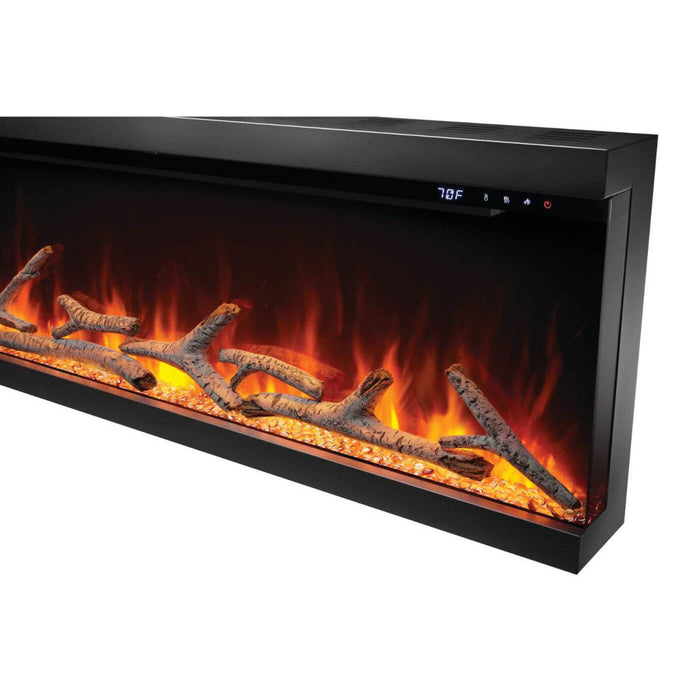Napoleon Astound FlexMount 62" Wall Mount / Built-In Linear Electric Fireplace | 3-Sided Or Single Sided | NEFL62AB - View 11