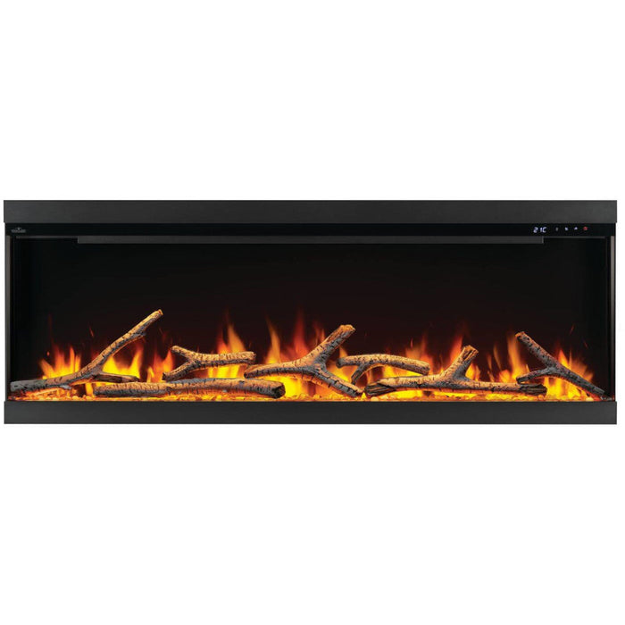 Napoleon Astound FlexMount 62" Wall Mount / Built-In Linear Electric Fireplace | 3-Sided Or Single... - Installation View