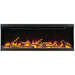 Napoleon Astound FlexMount 62" Wall Mount / Built-In Linear Electric Fireplace | 3-Sided Or Single... - Installation View