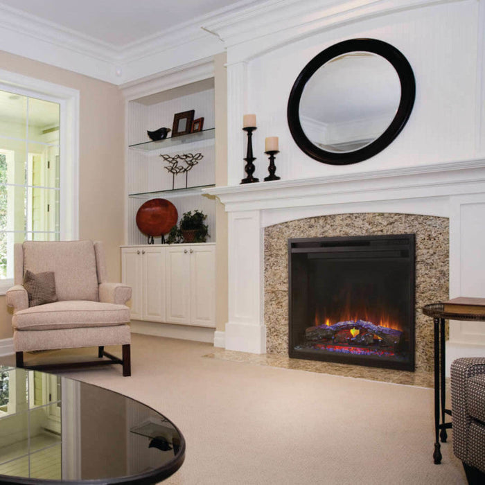 Napoleon Element™ 36" Wall Mount / Built-In Electric Fireplace | NEFB36H-BS-1