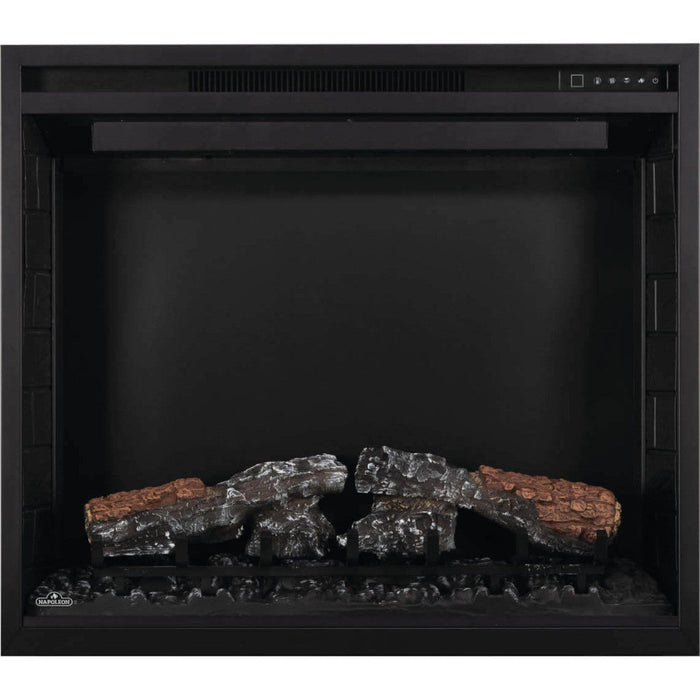 Napoleon Element™ 36" Wall Mount / Built-In Electric Fireplace | NEFB36H-BS-1 - Close-Up