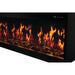 Napoleon Luminex 65" Built-In / Single or 3 Sided / Linear Electric Fireplace | NEFL65LCD-3SV - Close-Up