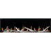 Napoleon Luminex 65" Built-In / Single or 3 Sided / Linear Electric Fireplace | NEFL65LCD-3SV - Lifestyle View