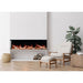 Napoleon Luminex 65" Built-In / Single or 3 Sided / Linear Electric Fireplace | NEFL65LCD-3SV - View 9