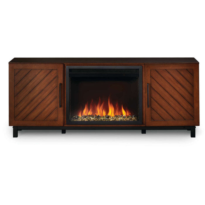 Napoleon The Bella Electric Mantel Package | NEFP26-3120WN Gas Fireplace - Side View