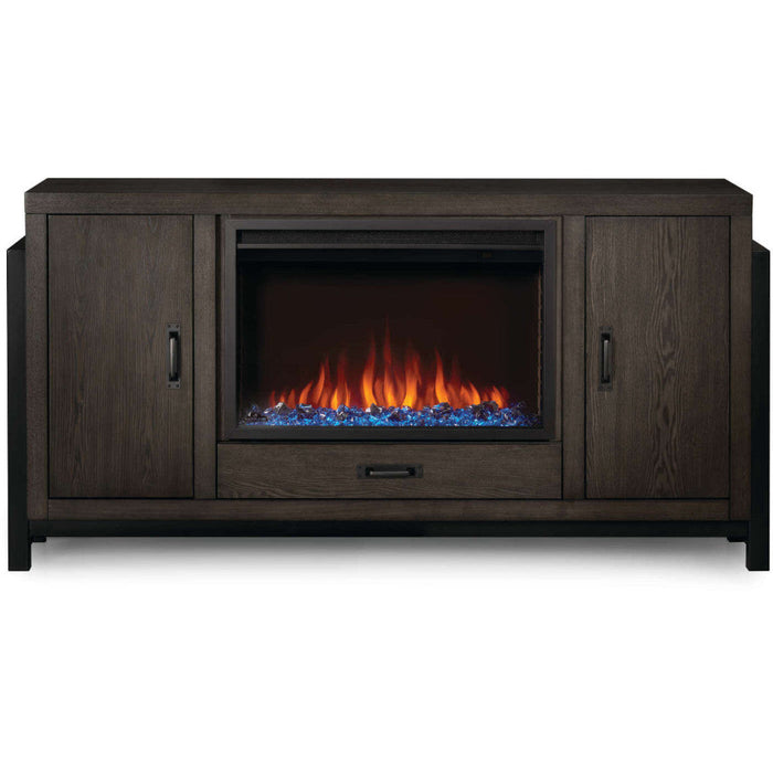 Napoleon The Franklin Electric Mantel Package | NEFP30-3020RK Gas Fireplace - Side View