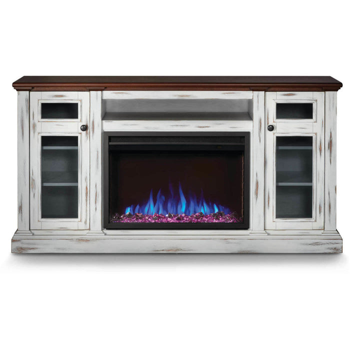 Napoleon The Charlotte Electric Mantel Package | NEFP30-3820AW Gas Fireplace - Close-Up