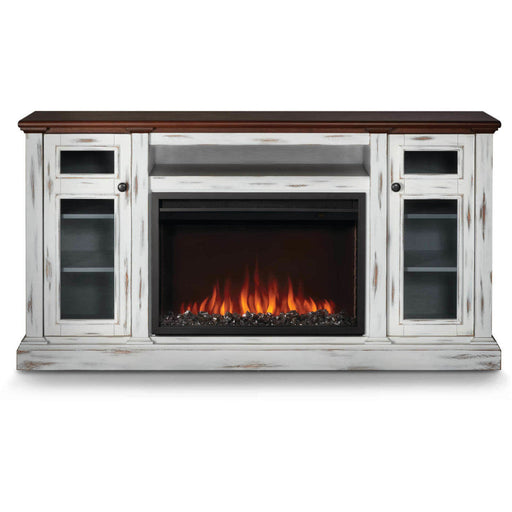 Napoleon The Charlotte Electric Mantel Package | NEFP30-3820AW Gas Fireplace - Side View