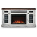 Napoleon The Charlotte Electric Mantel Package | NEFP30-3820AW Gas Fireplace - Side View
