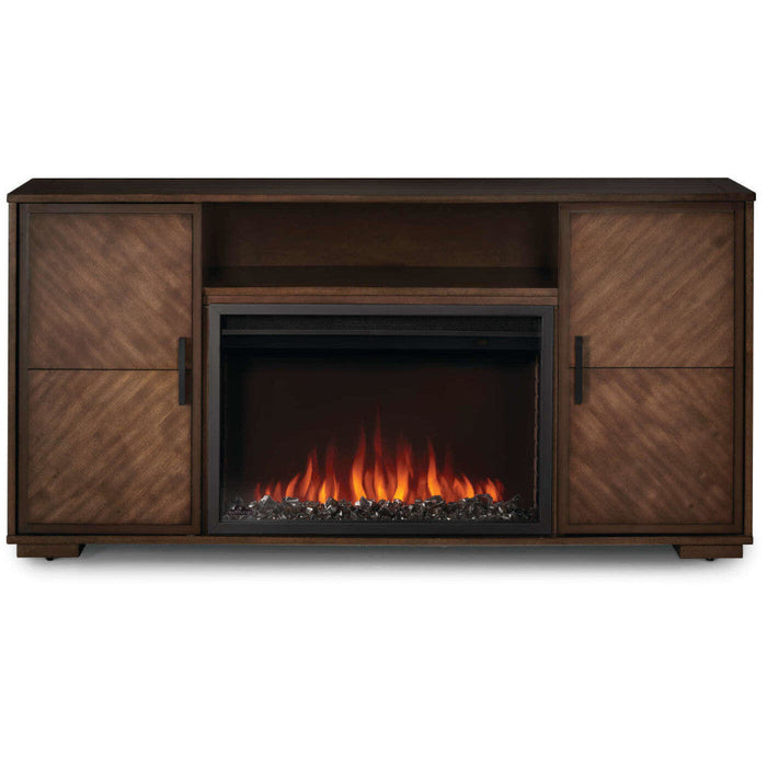 Napoleon The Hayworth Electric Mantel Package | NEFP30-3620RLB Gas Fireplace - Detail View