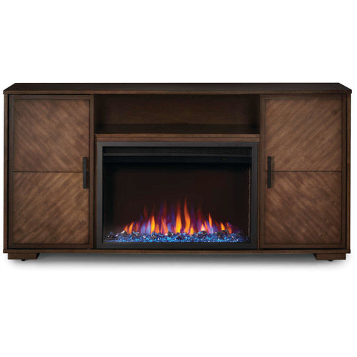 Napoleon The Hayworth Electric Mantel Package | NEFP30-3620RLB Gas Fireplace - Side View