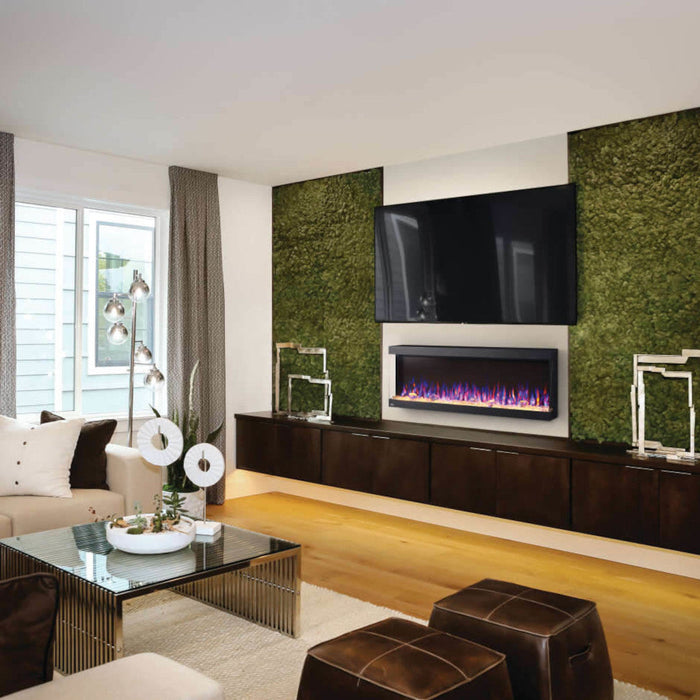Napoleon TriVista Pictura 50" Wall Mount / Wall Hanging Electric Fireplace | NEFL50H-3SV