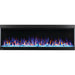 Napoleon TriVista Pictura 50" Wall Mount / Wall Hanging Electric Fireplace | NEFL50H-3SV - Close-Up