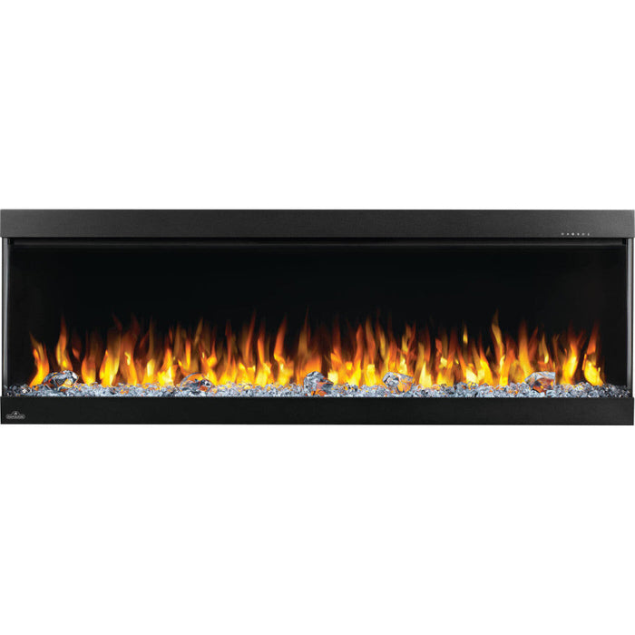 Napoleon TriVista Pictura 50" Wall Mount / Wall Hanging Electric Fireplace | NEFL50H-3SV - Side View