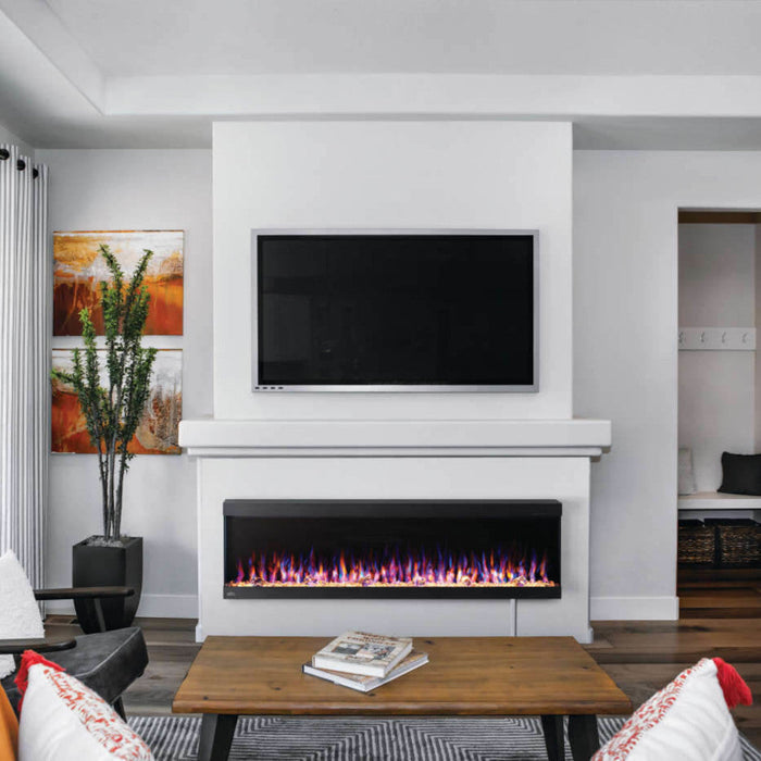 Napoleon TriVista Pictura 60" Wall Mount / Wall Hanging Electric Fireplace | NEFL60H-3SV