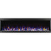 Napoleon TriVista Pictura 60" Wall Mount / Wall Hanging Electric Fireplace | NEFL60H-3SV - Close-Up