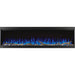 Napoleon TriVista Pictura 60" Wall Mount / Wall Hanging Electric Fireplace | NEFL60H-3SV - Lifestyle View