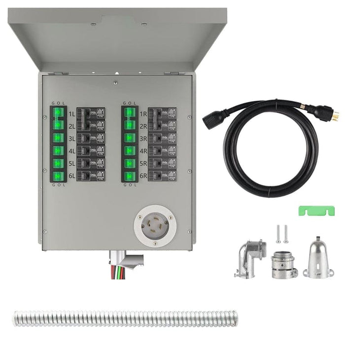 Nature's Generator Lithium 6000 and Transfer Switch - View 12