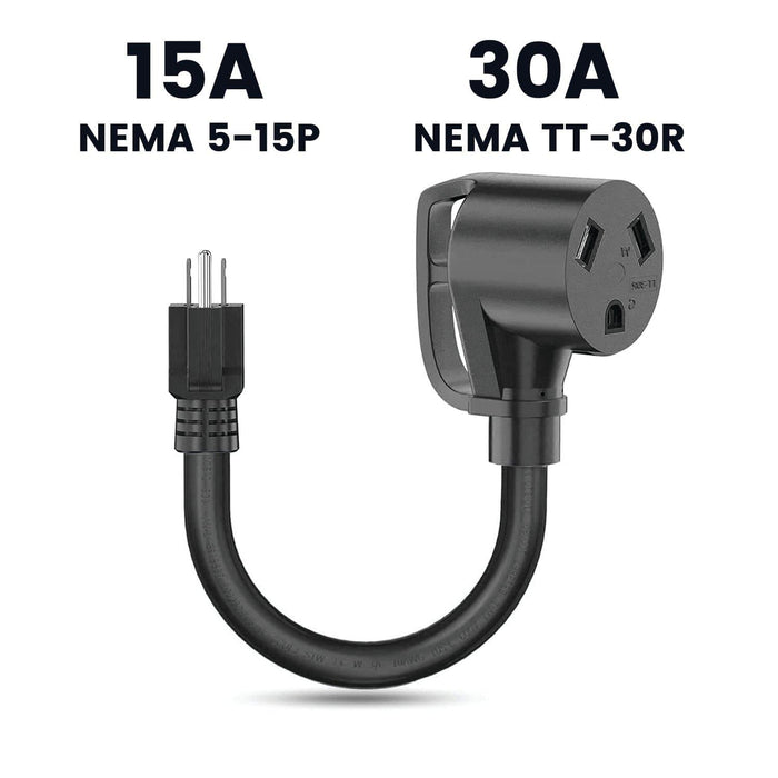 Nature's Generator 30A to 15A Step Down Adapter - Detail View