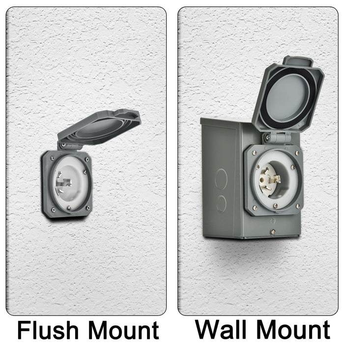Nature's Generator 50A Power Inlet Box - View 10