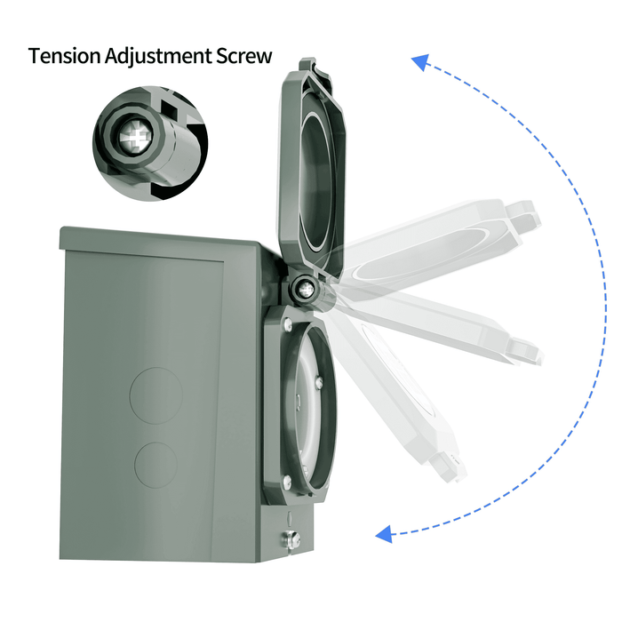 Nature's Generator 50A Power Inlet Box - View 12