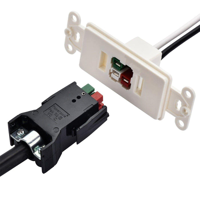 Nature's Generator Outdoor-to-Indoor Cable Connection Kit - Side View