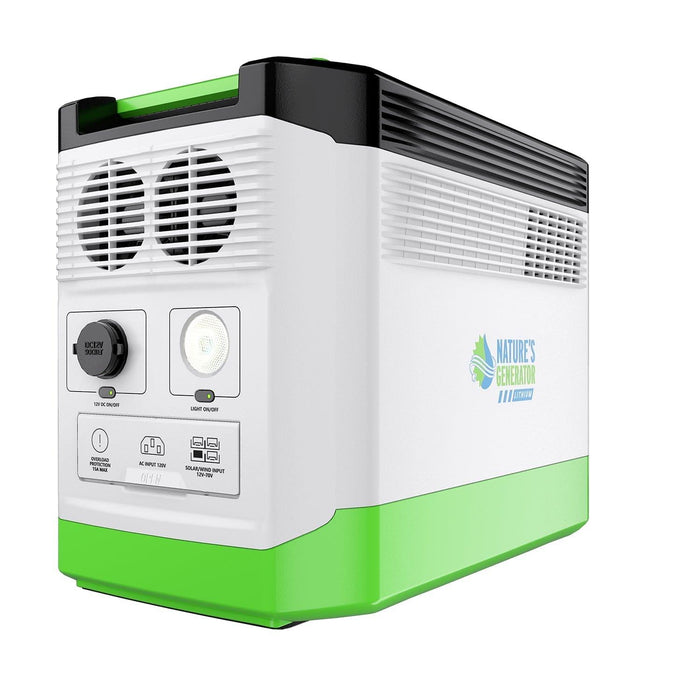 High Capacity Lithium 1800 Solar Generator