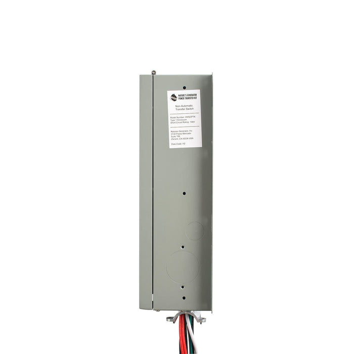 120V 15A 4-Circuit Non-Automatic Transfer Switch