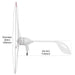 Nature's Generator 350W Wind Turbine - Lifestyle View