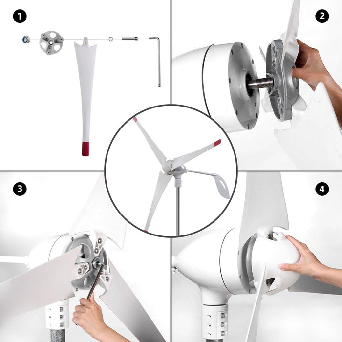 Nature's Generator 350W Wind Turbine - Features