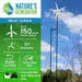 Nature's Generator 150W Wind Turbine Electronics - Side View