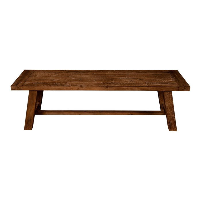 Alpine Furniture Newberry Bench, Medium Brown