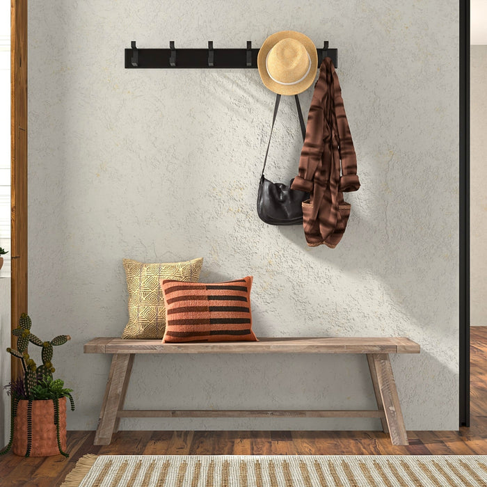 Alpine Furniture Newberry Bench, Weathered Natural