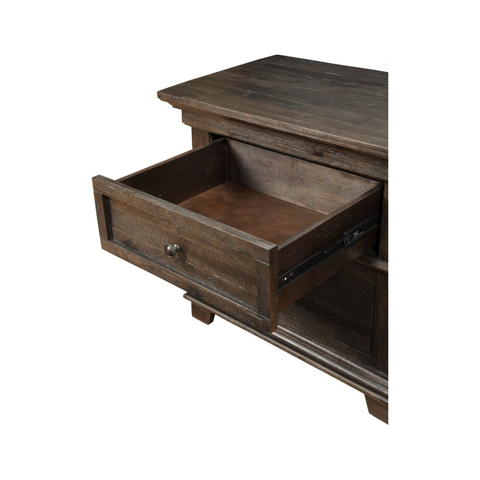 Alpine Furniture Newberry Nightstand, Salvaged Grey