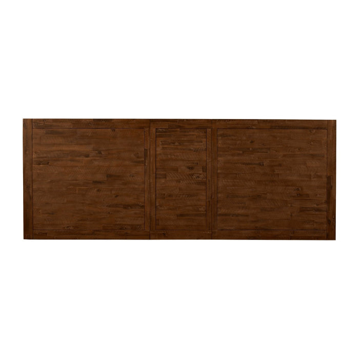 Alpine Furniture Newberry Rectangular Dining Table, Medium Brown