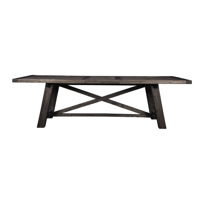 Alpine Furniture Newberry Rectangular Dining Table, Salvaged Grey