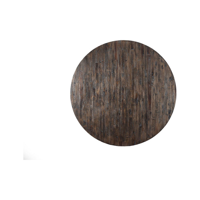 Alpine Furniture Newberry Round Dining Table, Salvaged Grey