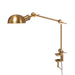 Park Hill Clamp-on Desk Lamp with Dome  Shade ELT95880