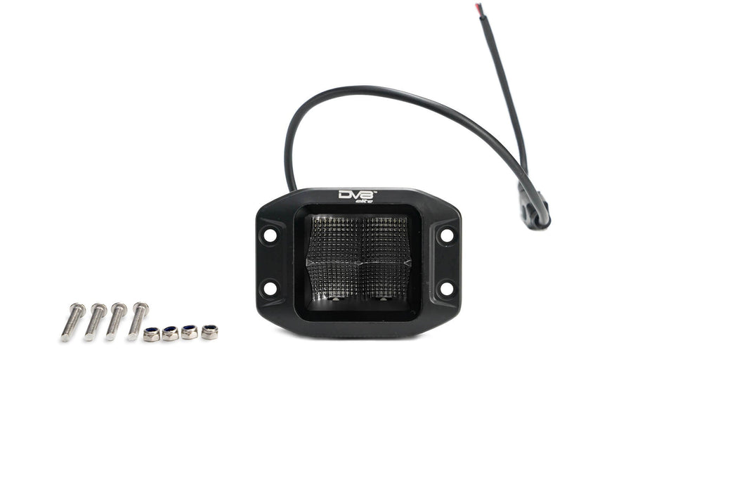 DV8 Offroad 3-Inch Elite Series LED Flush Mount Pod Light – on the trail, image 6 of 9