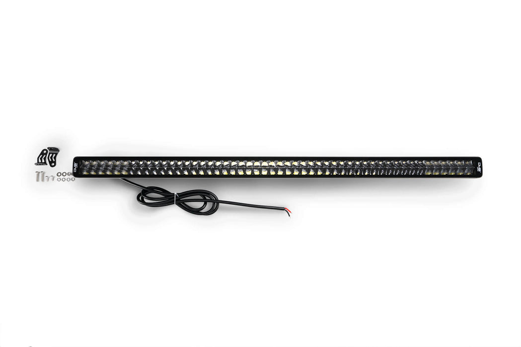 DV8 Offroad 52-Inch Elite Series LED Light Bar Dual Row – on the trail, image 5 of 11
