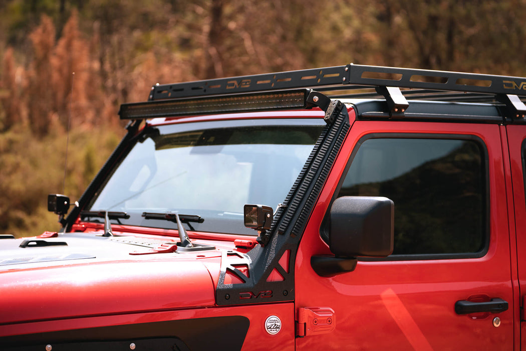 DV8 Offroad 52-Inch Elite Series LED Light Bar Dual Row – on the trail, image 2 of 11