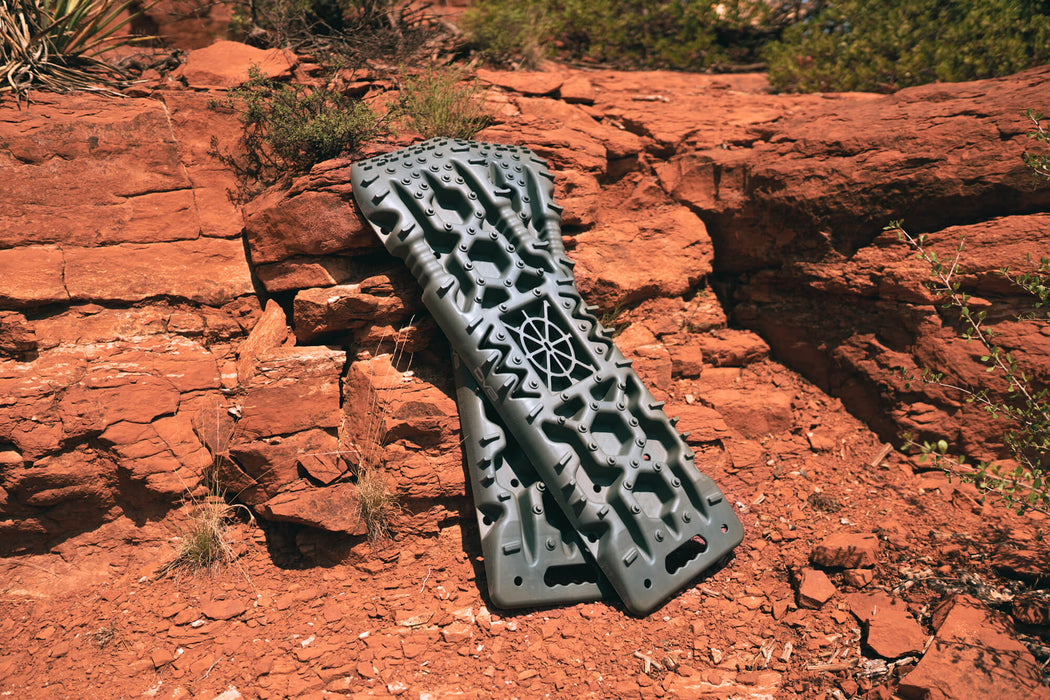 DV8 Offroad Traction Boards with Carry Bag – on the trail, image 2 of 10