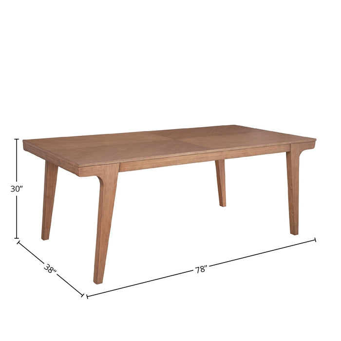 Alpine Furniture Olejo Dining Table, Natural