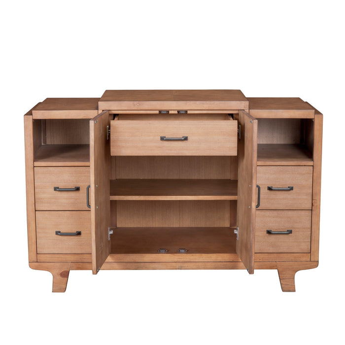 Alpine Furniture Olejo Server, Natural