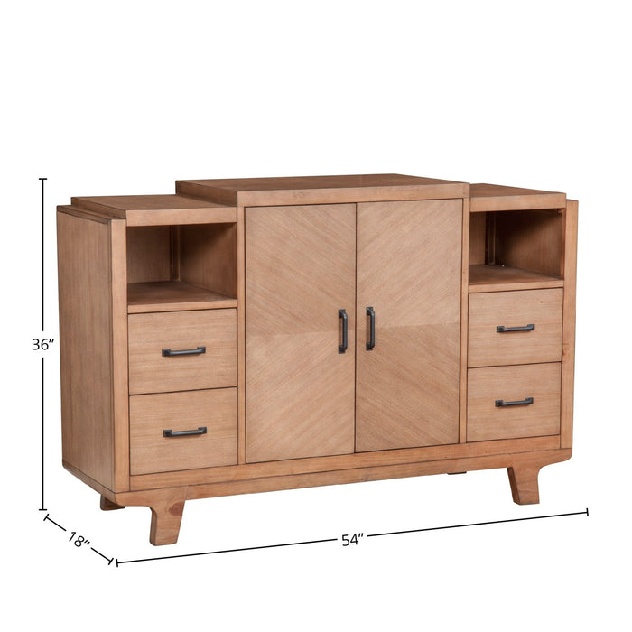 Alpine Furniture Olejo Server, Natural