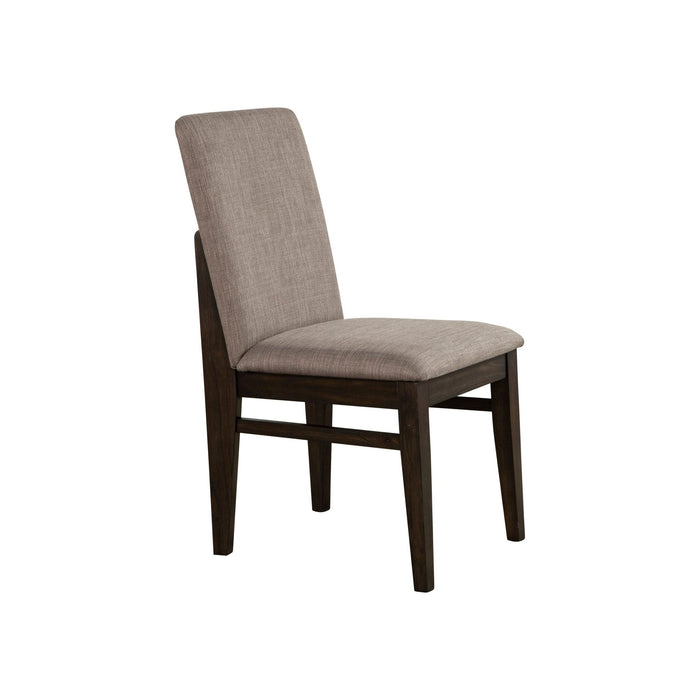 Alpine Furniture Olejo Side Chairs, Chocolate