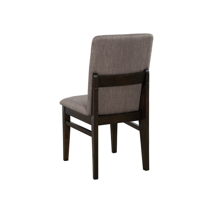 Alpine Furniture Olejo Side Chairs, Chocolate