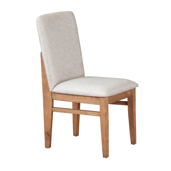 Alpine Furniture Olejo Side Chairs, Natural